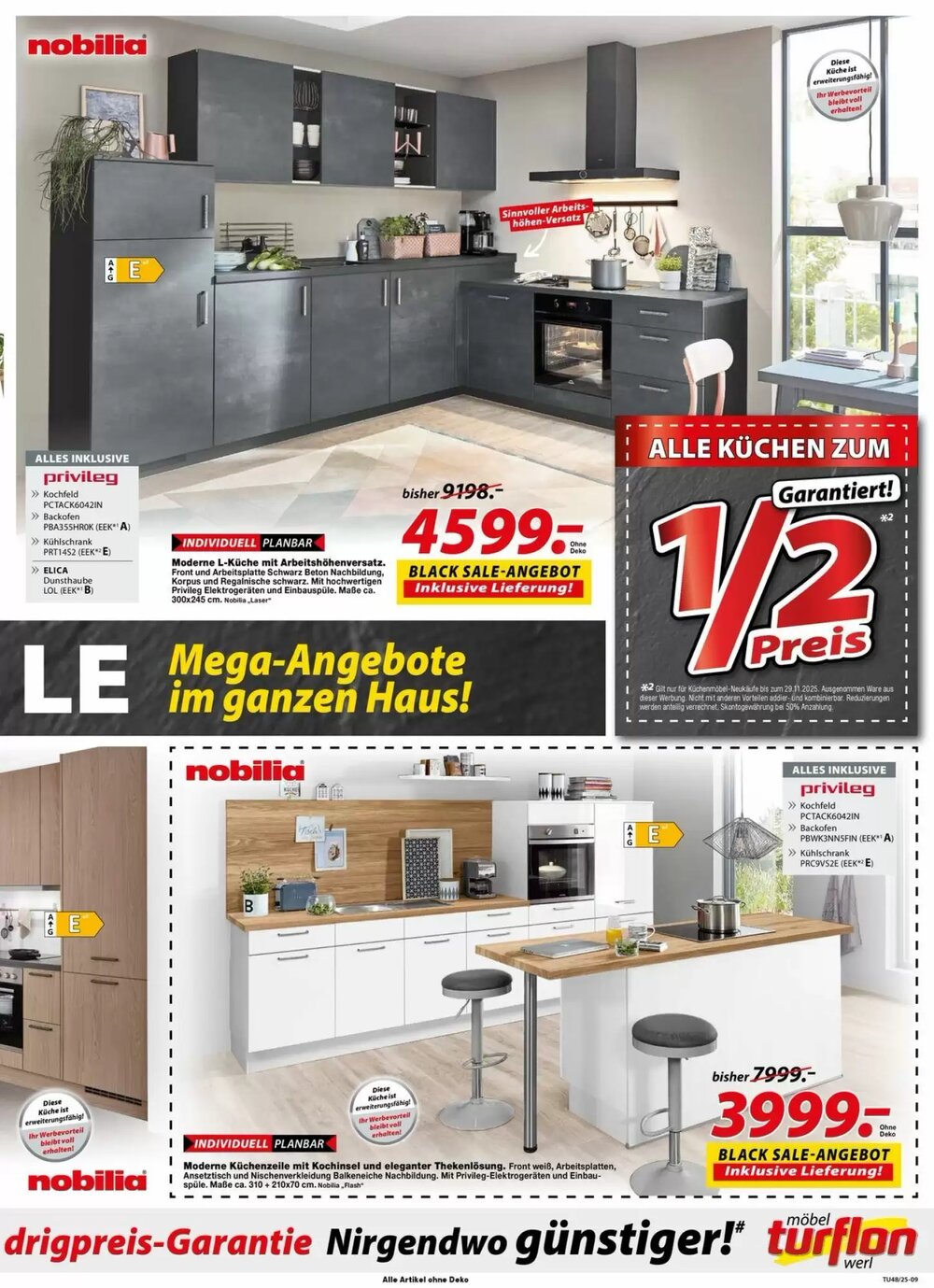 Möbel Turflon Prospekt (ab 25.11.2025) zum Blättern - Seite 9