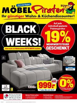 Möbelpiraten Prospekt (ab 25.11.2025) zum Blättern