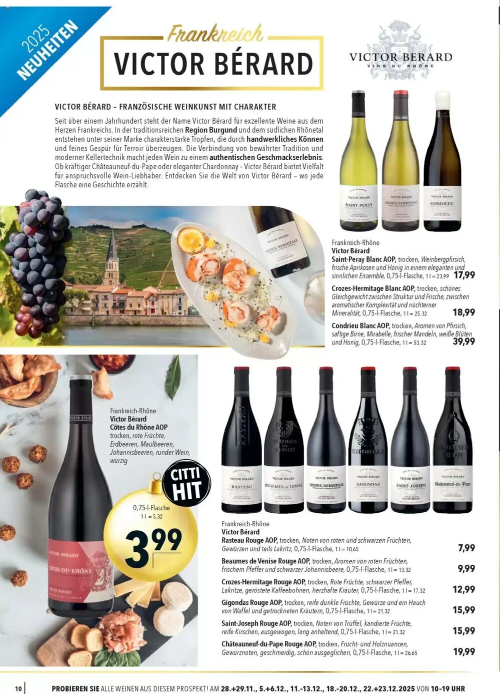 CITTI Markt Prospekt (ab 26.11.2025) zum Blättern - Seite 10