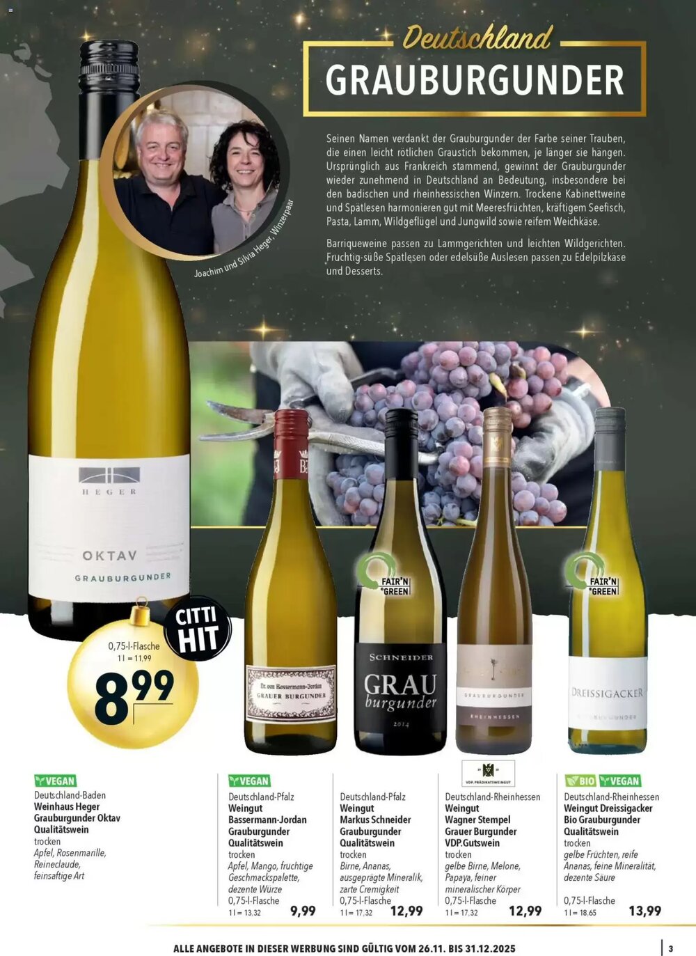 CITTI Markt Prospekt (ab 26.11.2025) zum Blättern - Seite 3