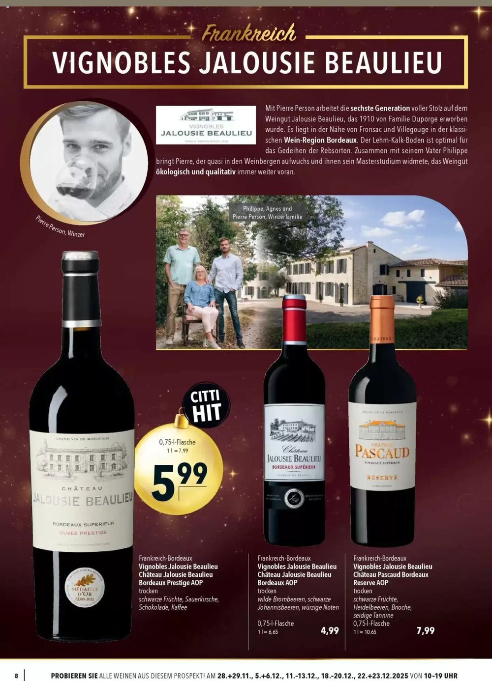 CITTI Markt Prospekt (ab 26.11.2025) zum Blättern - Seite 8