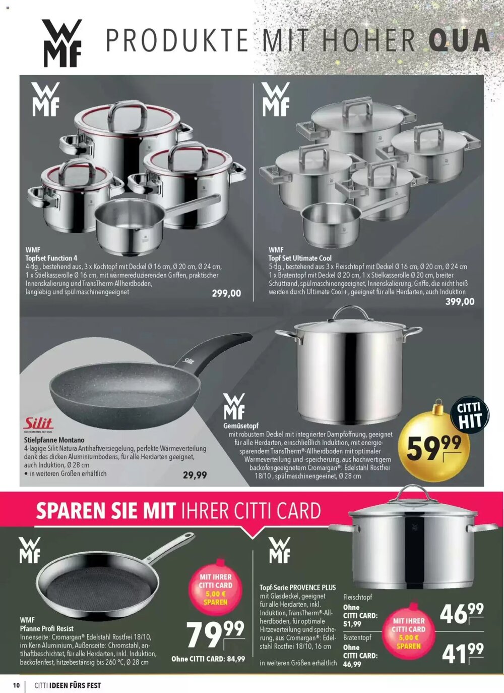 CITTI Markt Prospekt (ab 26.11.2025) zum Blättern - Seite 10