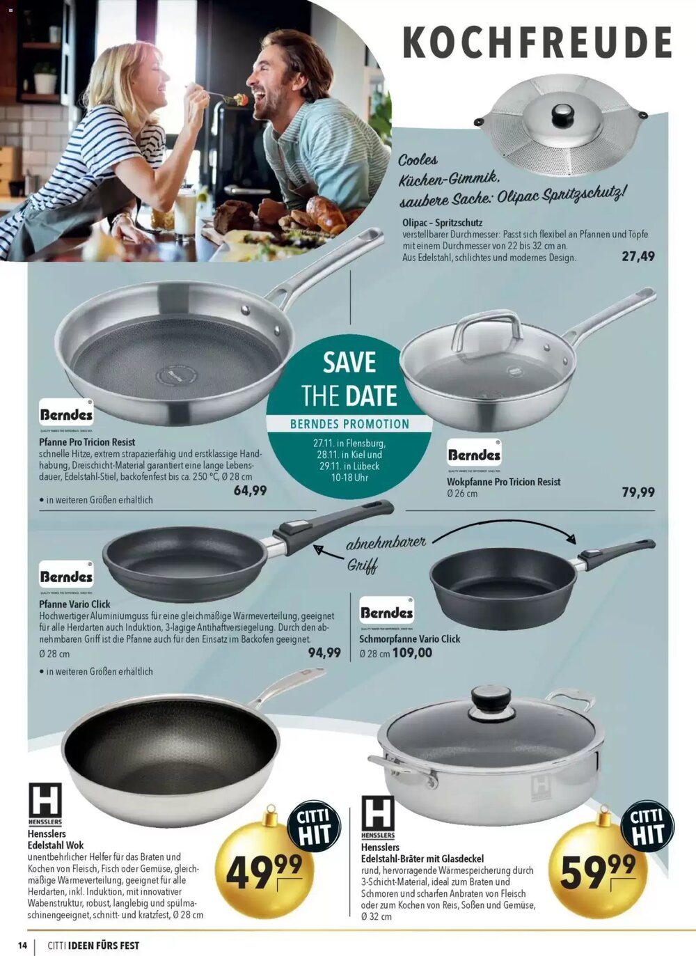CITTI Markt Prospekt (ab 26.11.2025) zum Blättern - Seite 14