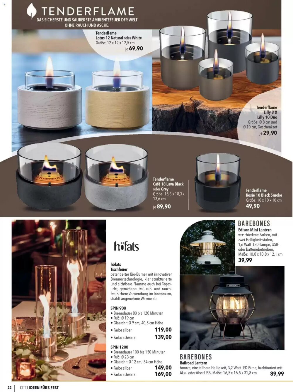 CITTI Markt Prospekt (ab 26.11.2025) zum Blättern - Seite 22