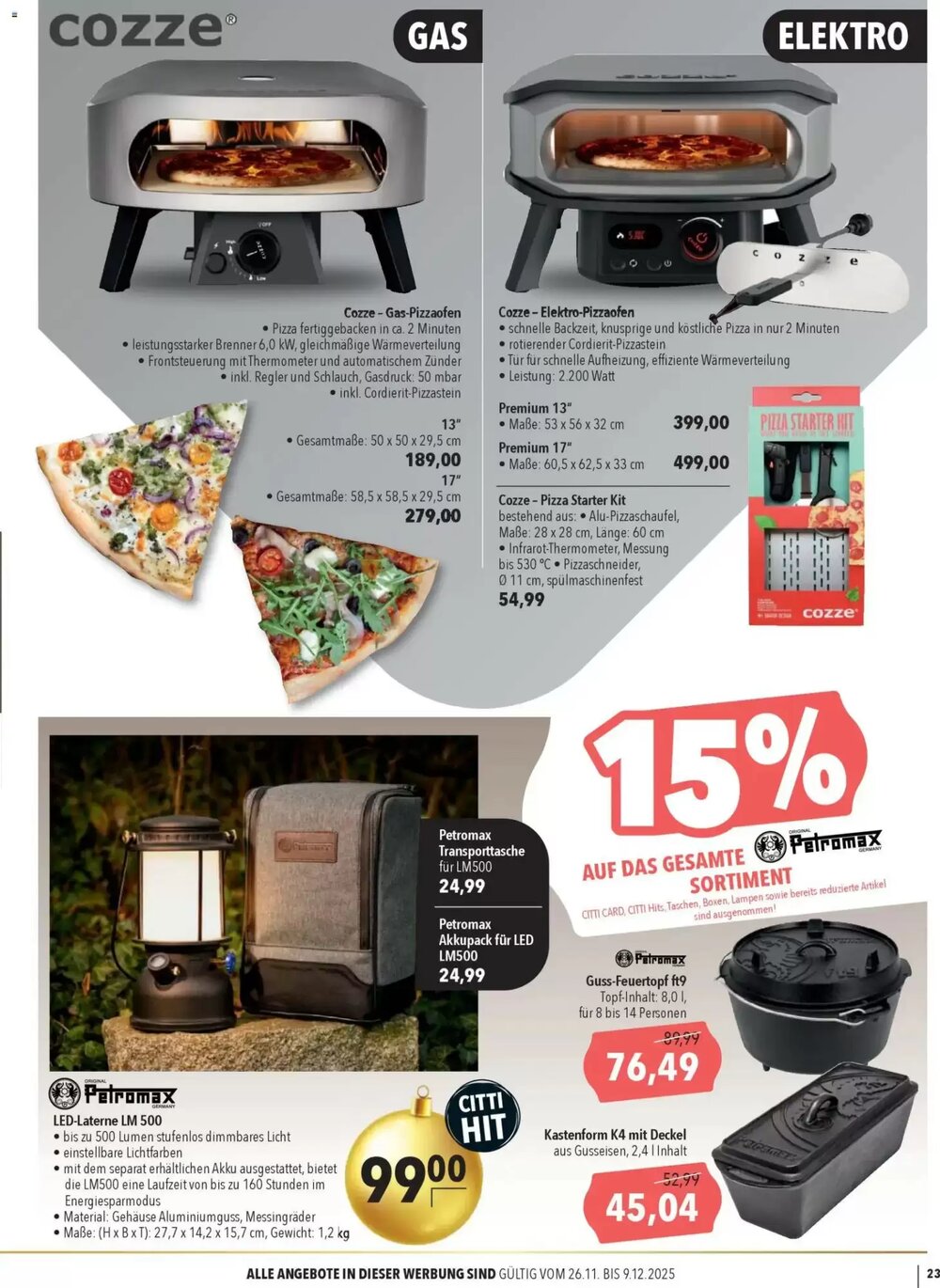 CITTI Markt Prospekt (ab 26.11.2025) zum Blättern - Seite 23