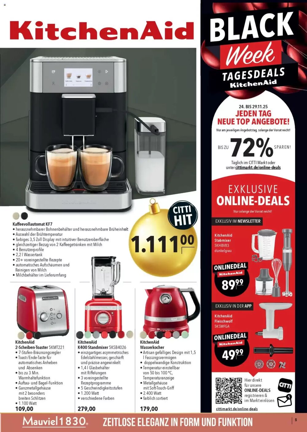 CITTI Markt Prospekt (ab 26.11.2025) zum Blättern - Seite 5