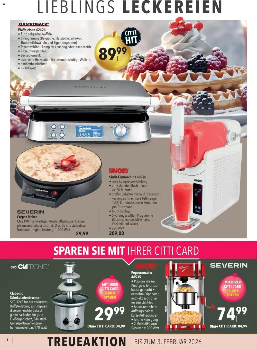 CITTI Markt Prospekt (ab 26.11.2025) zum Blättern - Seite 8