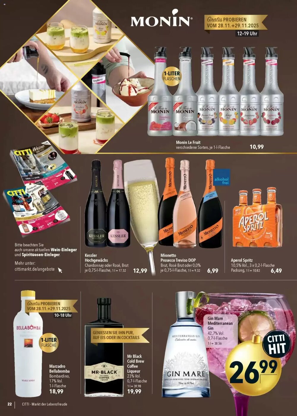 CITTI Markt Prospekt (ab 26.11.2025) zum Blättern - Seite 26