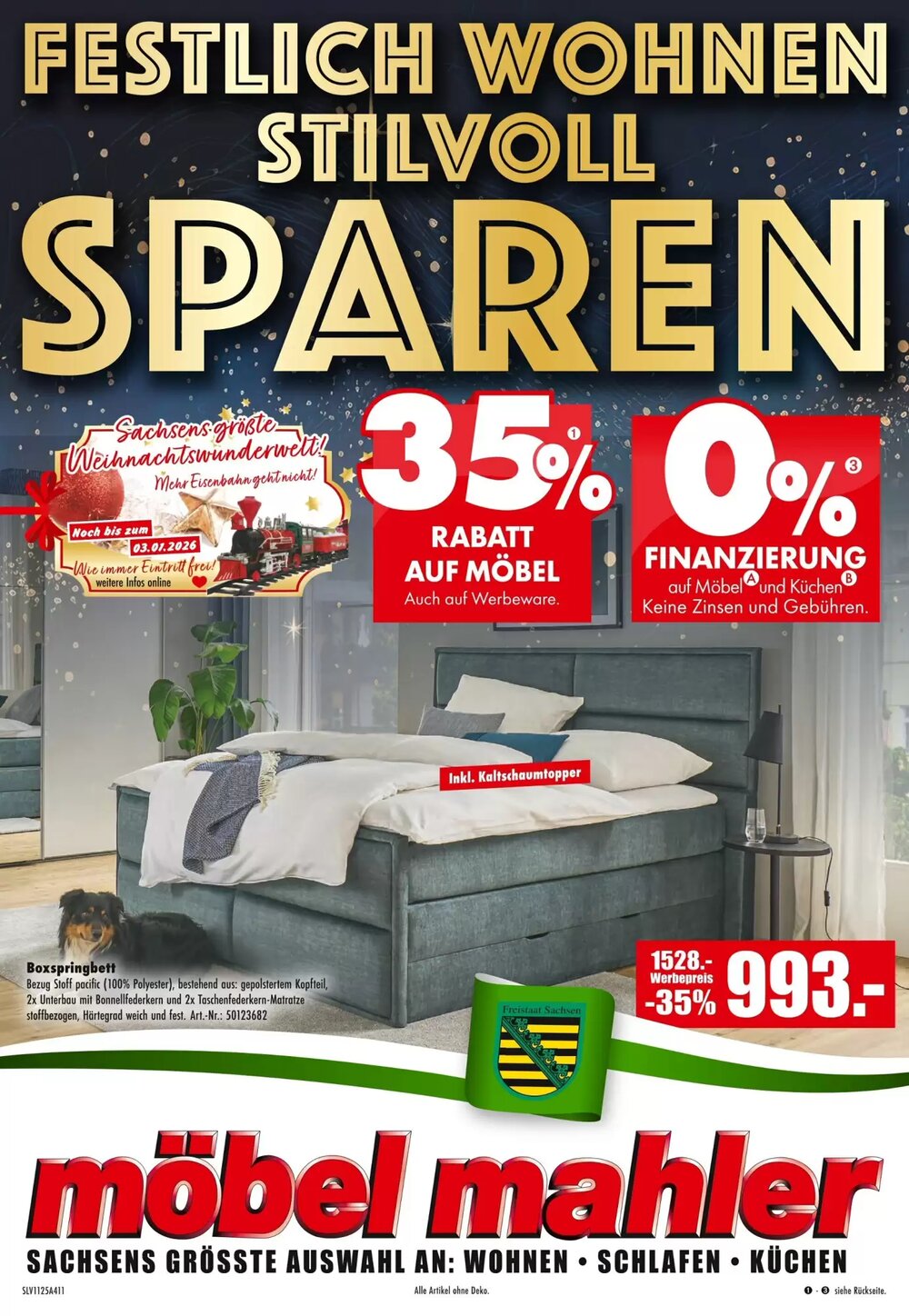Möbel Mahler Prospekt (ab 26.11.2025) zum Blättern - Seite 1