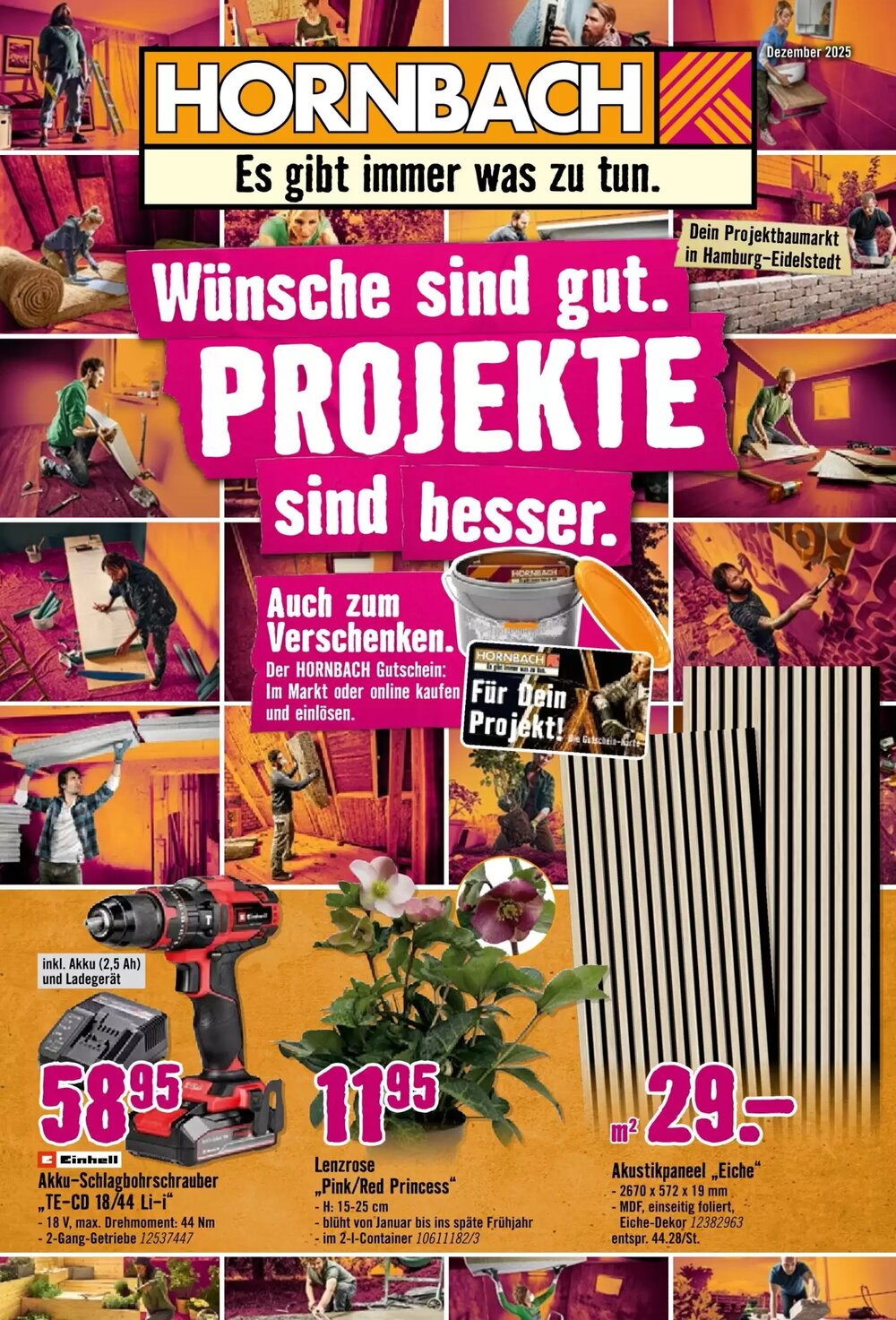 Hornbach Prospekt (ab 26.11.2025) zum Blättern - Seite 1