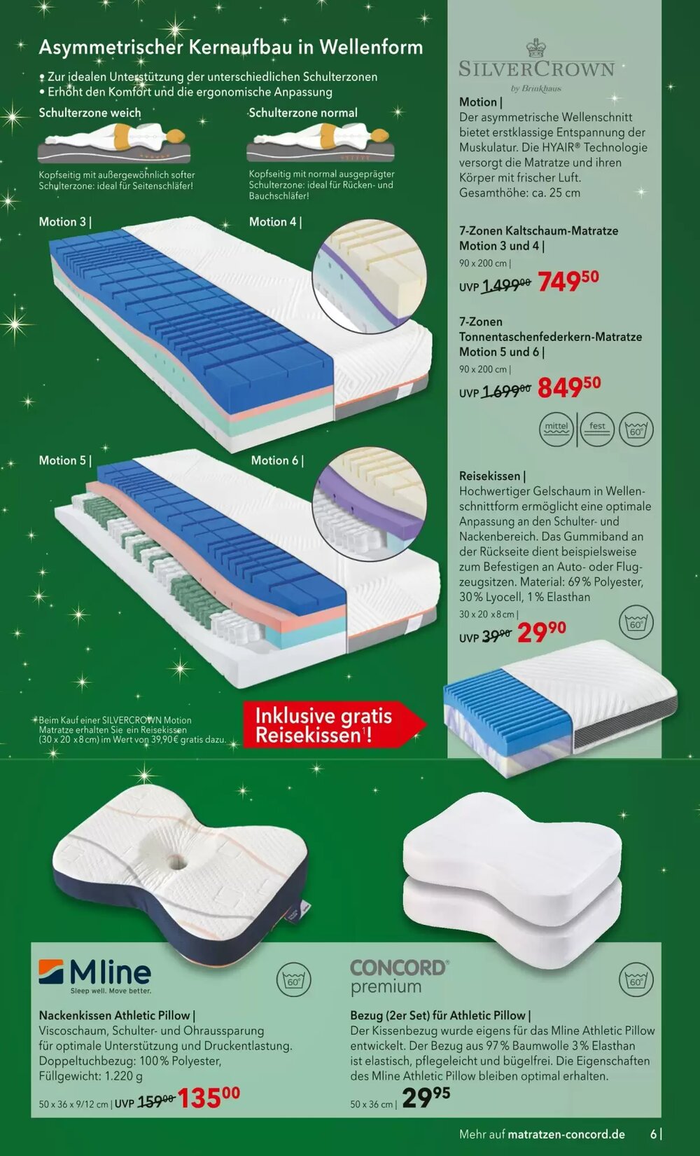 Matratzen Concord Prospekt (ab 26.11.2025) zum Blättern - Seite 6