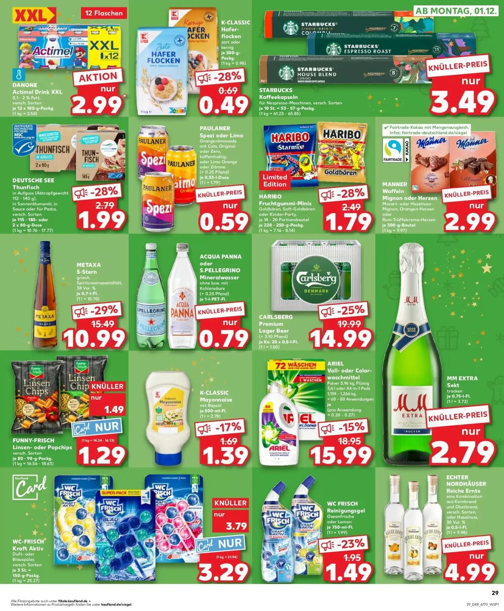 Kaufland Prospekt (ab 26.11.2025) zum Blättern - Seite 29