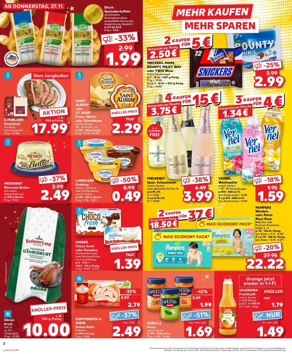 Kaufland Prospekt (ab 26.11.2025) zum Blättern - Seite 3