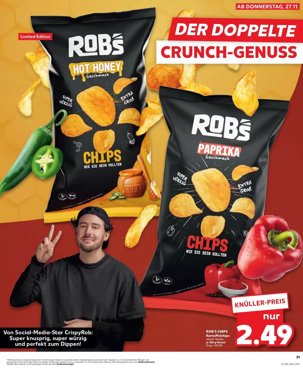Kaufland Prospekt (ab 26.11.2025) zum Blättern - Seite 31
