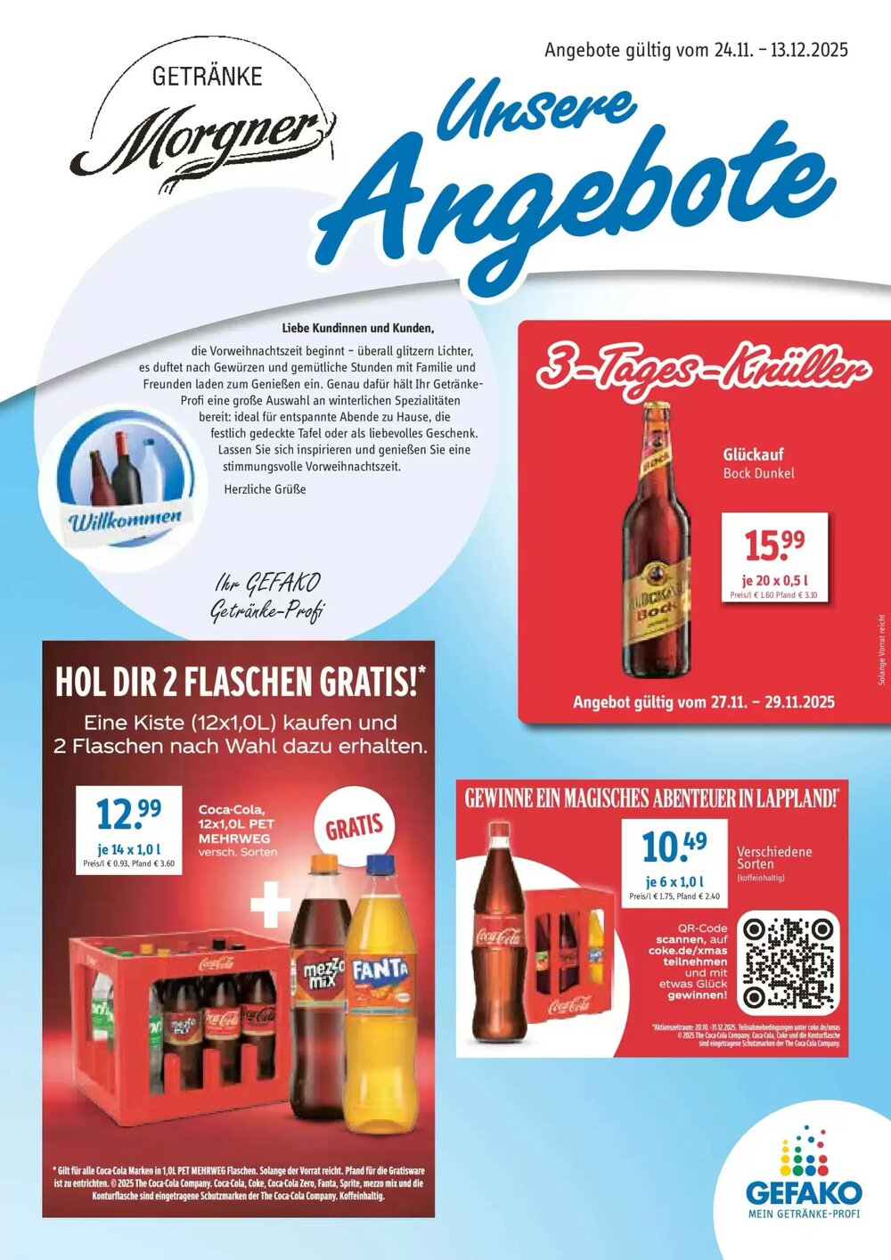 Gefako Prospekt (ab 26.11.2025) zum Blättern - Seite 1