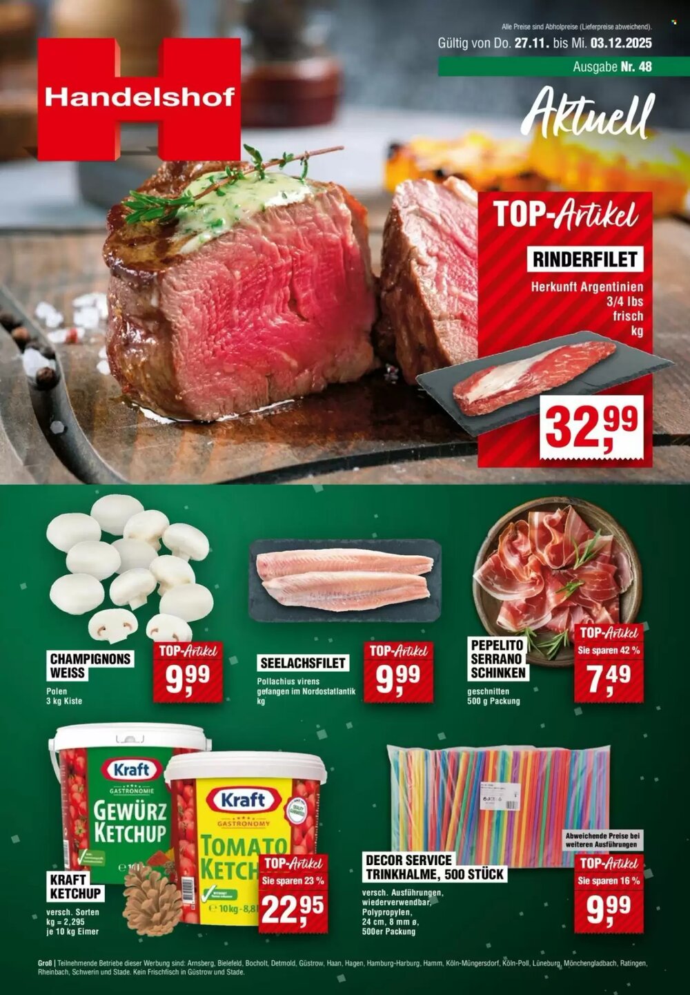 Handelshof Prospekt (ab 27.11.2025) zum Blättern - Seite 1