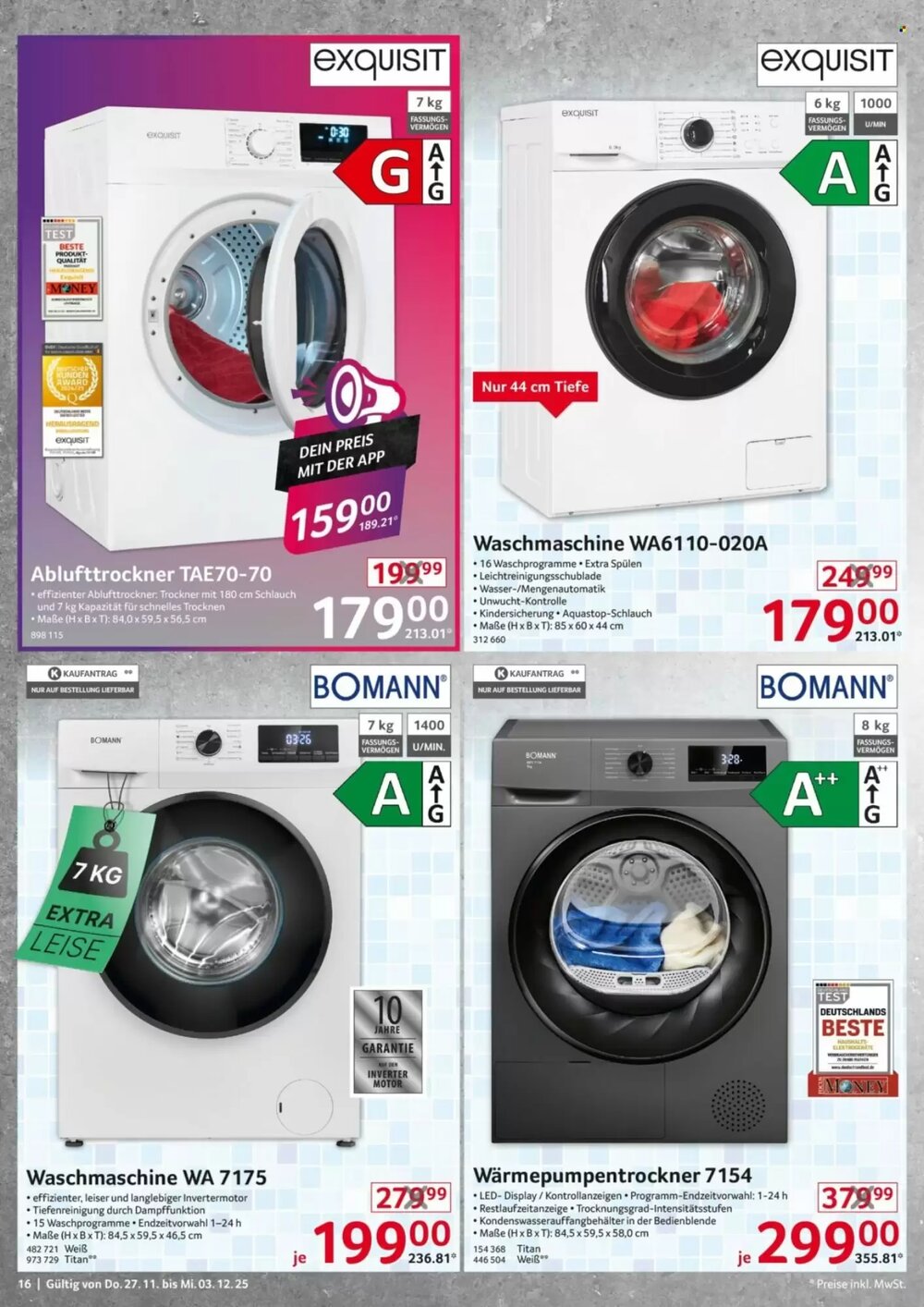 Selgros Prospekt (ab 27.11.2025) zum Blättern - Seite 16