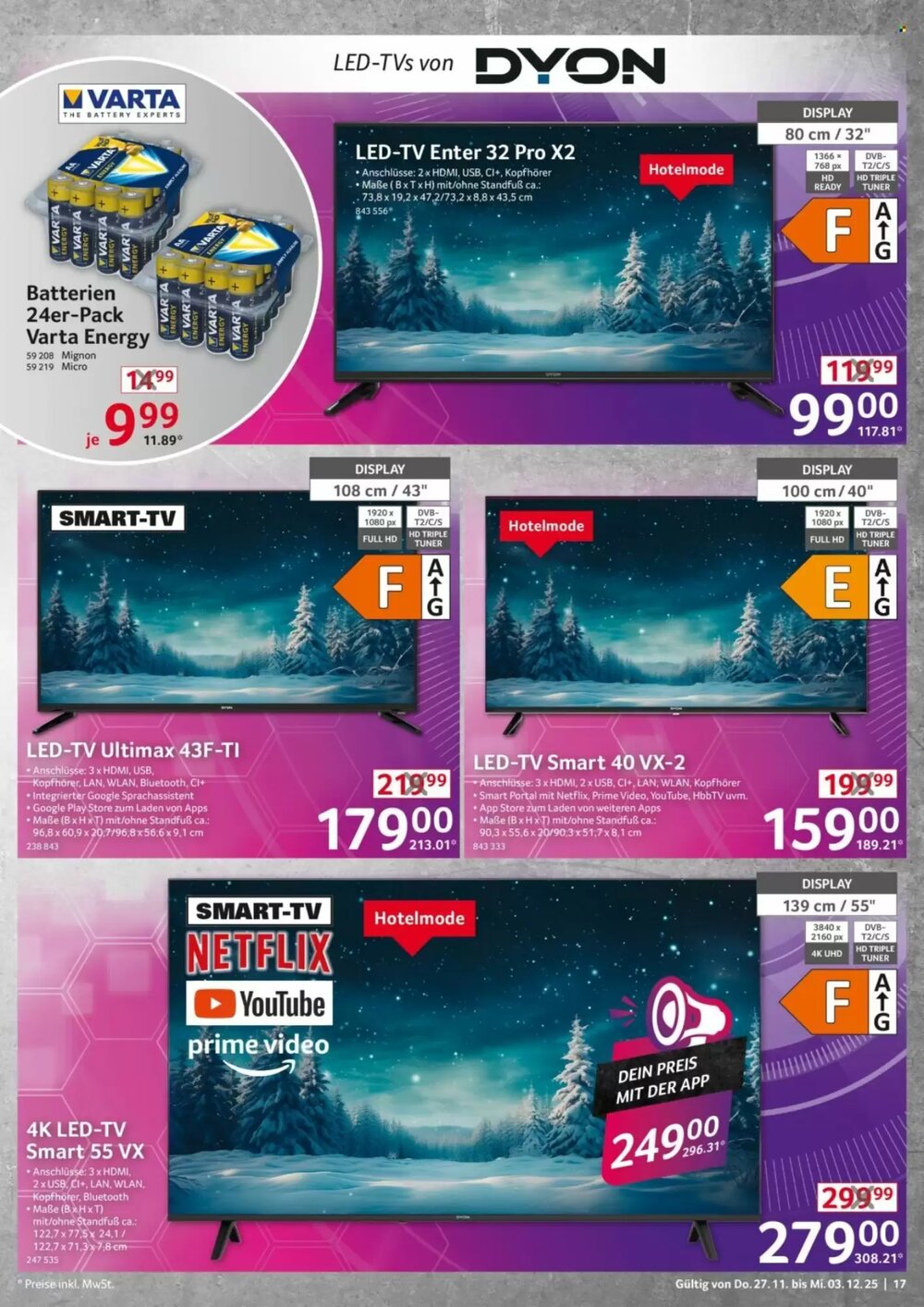 Selgros Prospekt (ab 27.11.2025) zum Blättern - Seite 17