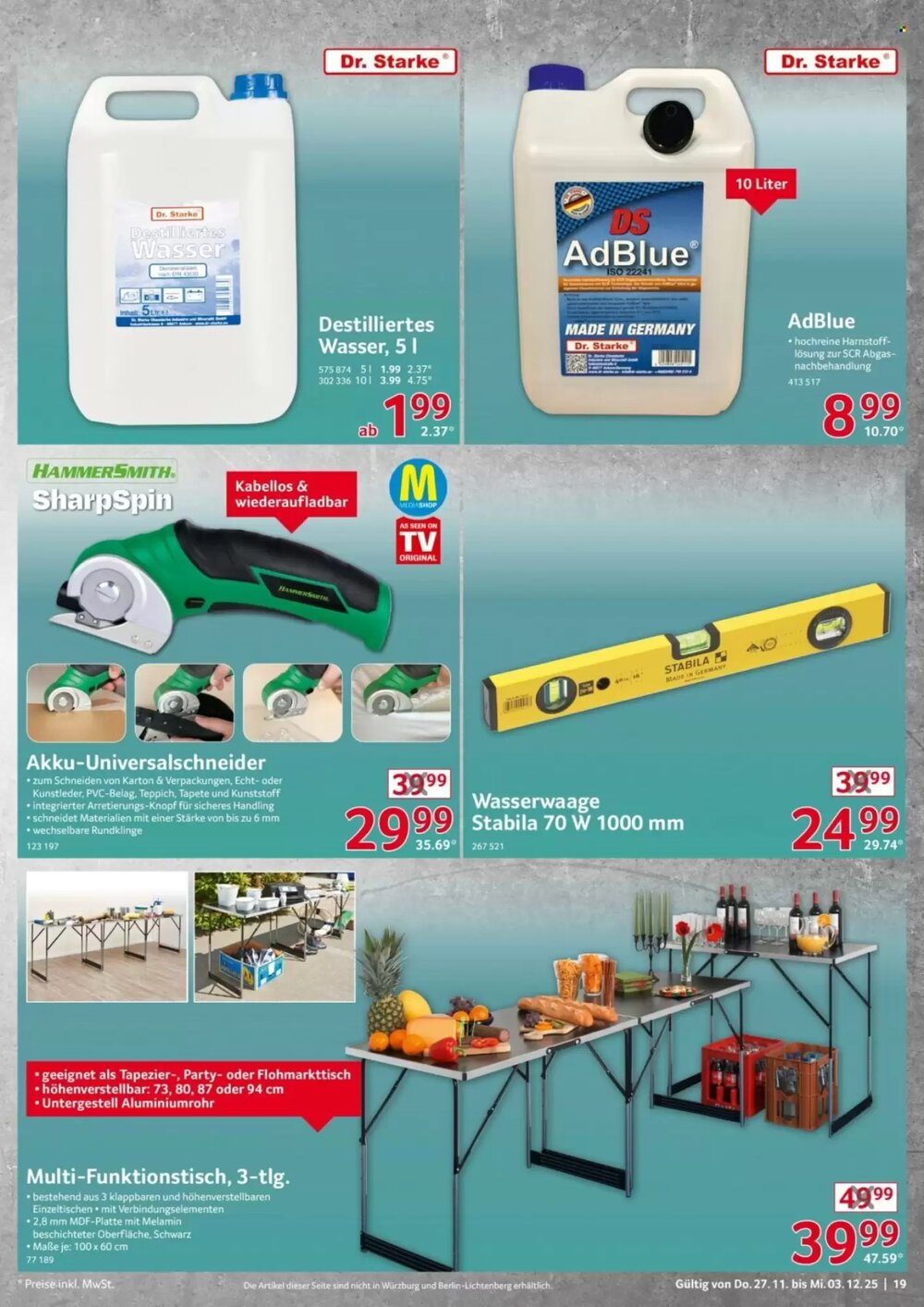 Selgros Prospekt (ab 27.11.2025) zum Blättern - Seite 19