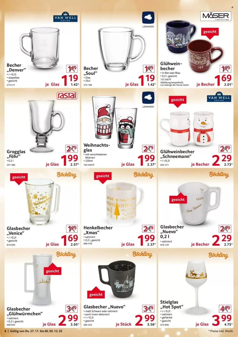 Selgros Prospekt (ab 27.11.2025) zum Blättern - Seite 6