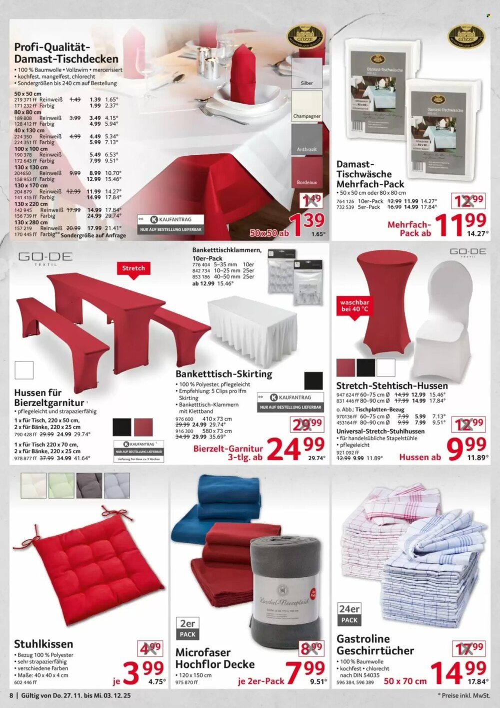 Selgros Prospekt (ab 27.11.2025) zum Blättern - Seite 8