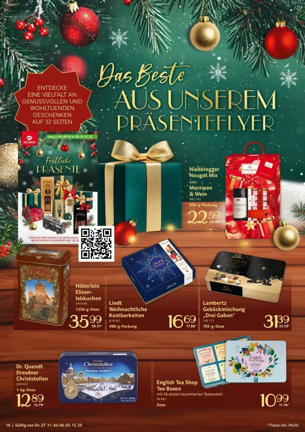 Selgros Prospekt (ab 27.11.2025) zum Blättern - Seite 16