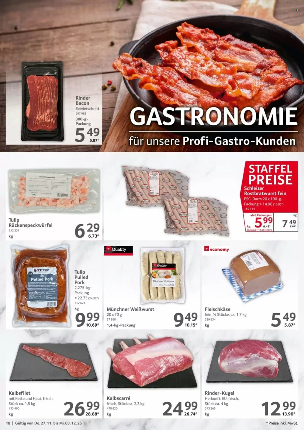 Selgros Prospekt (ab 27.11.2025) zum Blättern - Seite 18