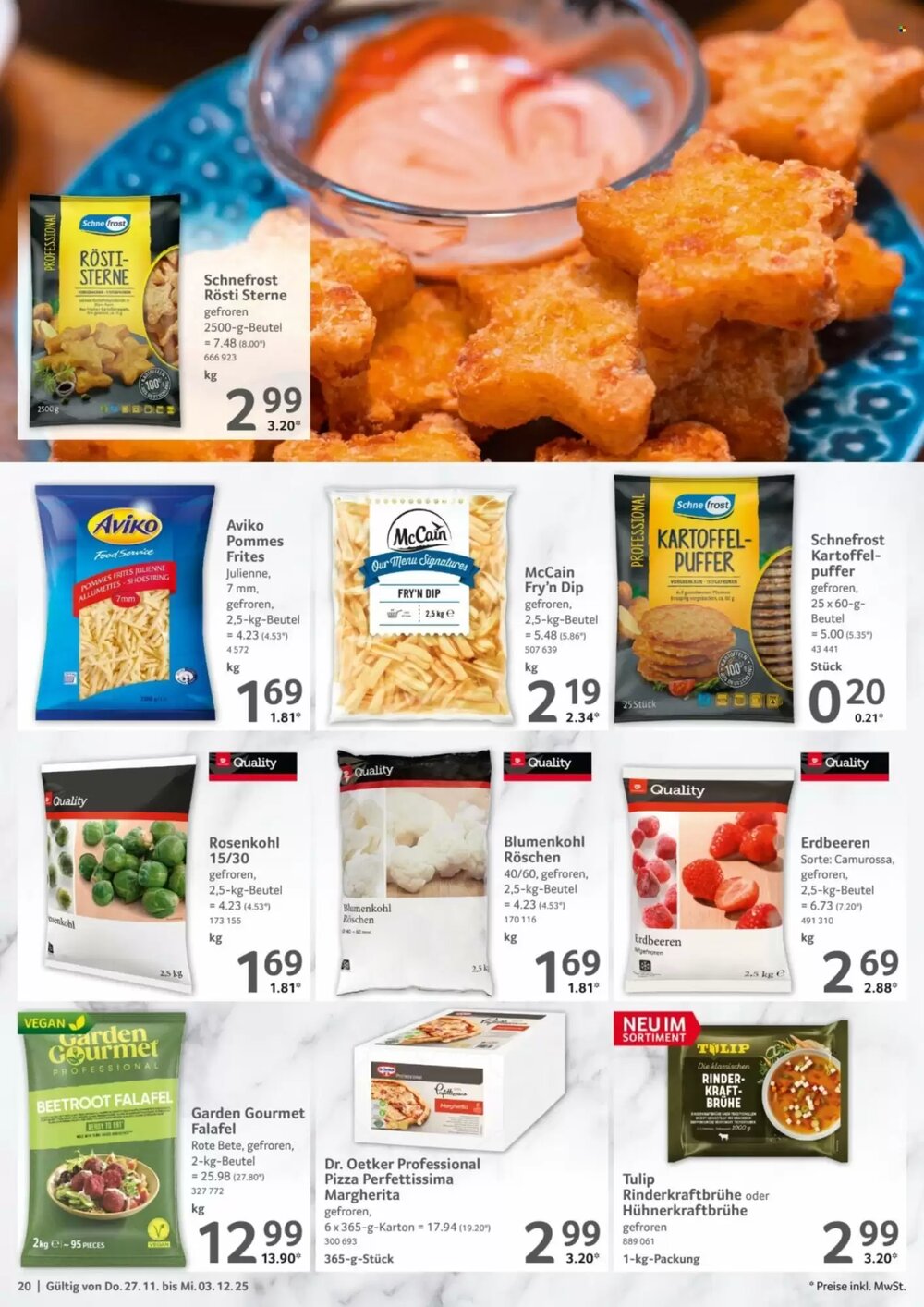 Selgros Prospekt (ab 27.11.2025) zum Blättern - Seite 20