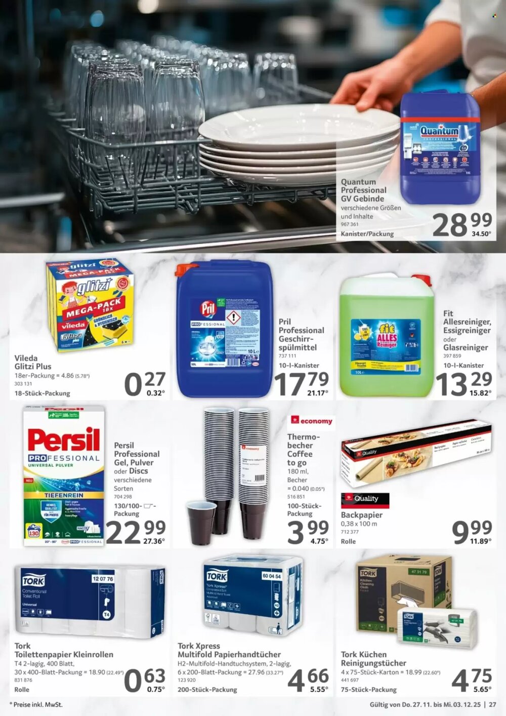 Selgros Prospekt (ab 27.11.2025) zum Blättern - Seite 27