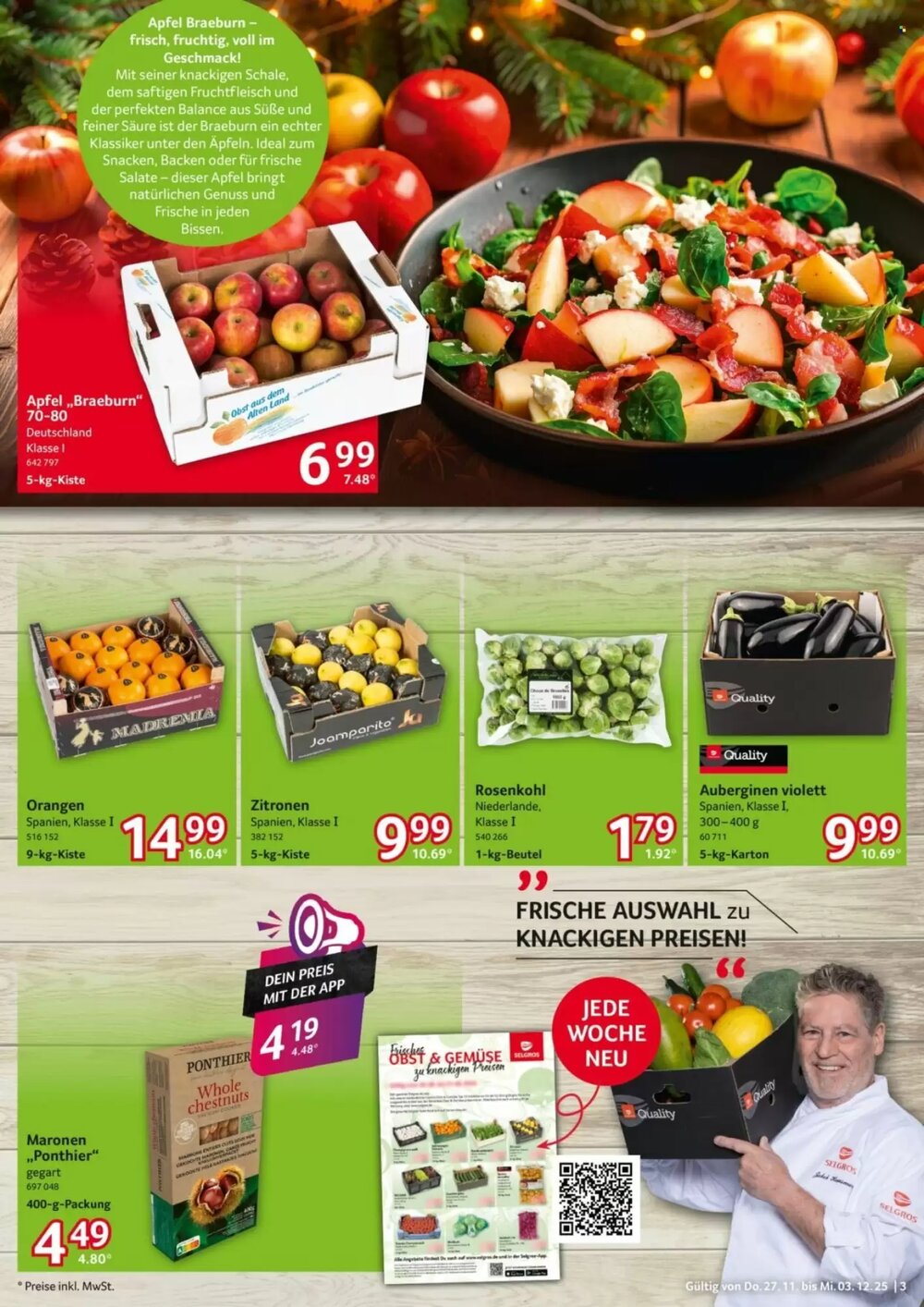 Selgros Prospekt (ab 27.11.2025) zum Blättern - Seite 3