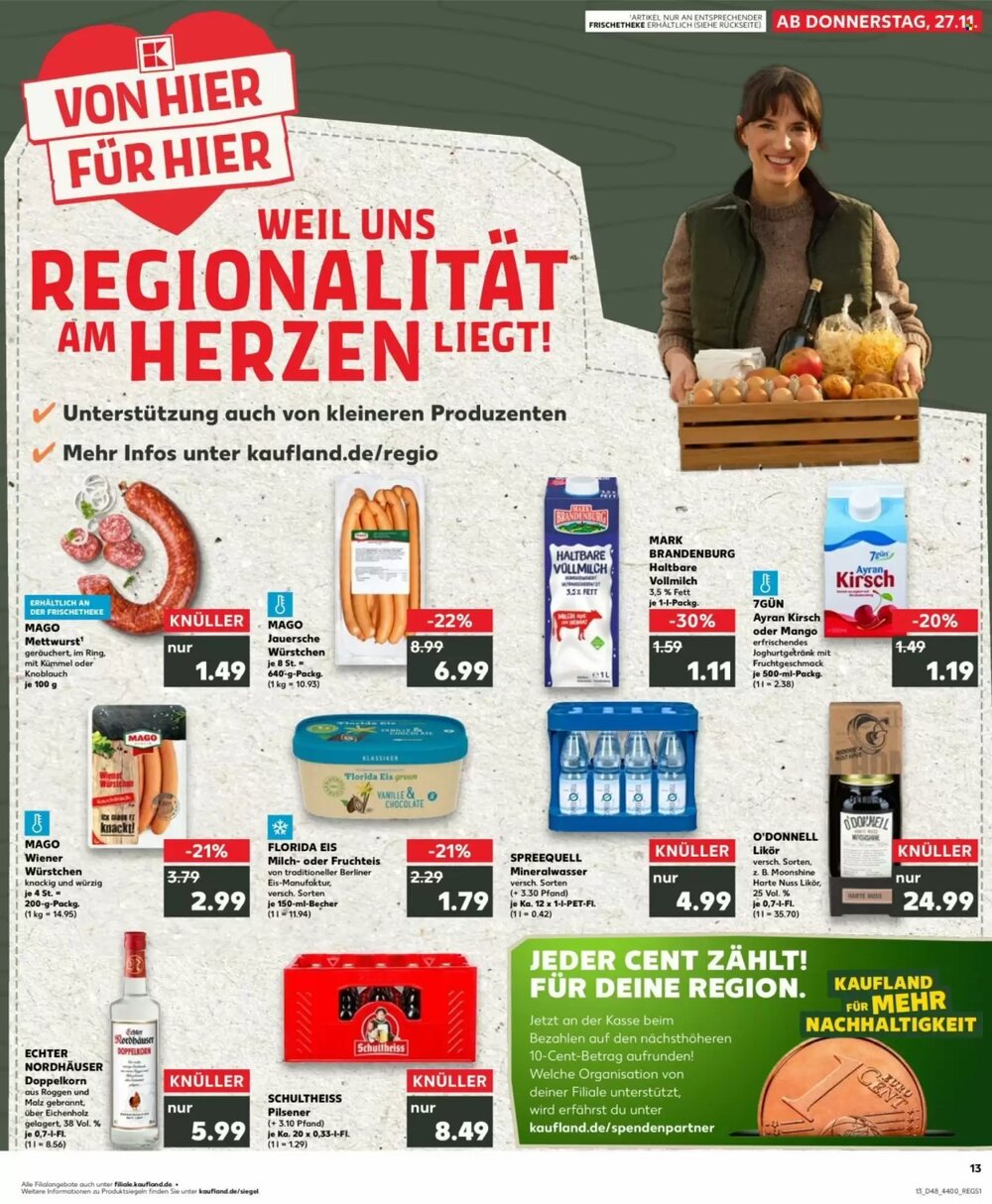 Kaufland Prospekt (ab 27.11.2025) zum Blättern - Seite 13