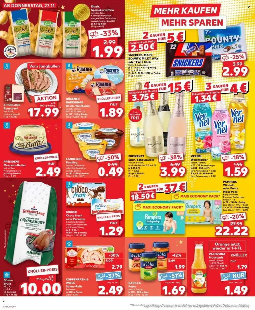 Kaufland Prospekt (ab 27.11.2025) zum Blättern - Seite 2