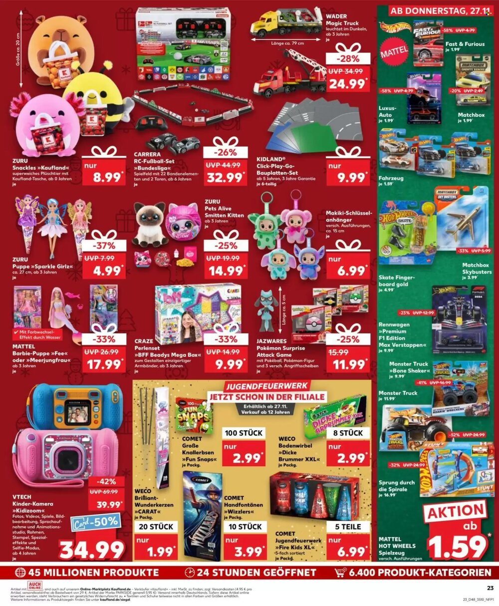 Kaufland Prospekt (ab 27.11.2025) zum Blättern - Seite 23