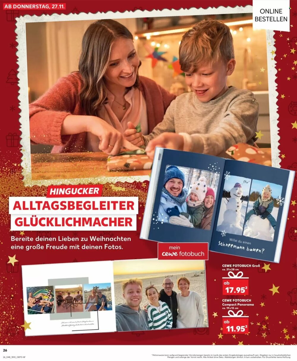Kaufland Prospekt (ab 27.11.2025) zum Blättern - Seite 26