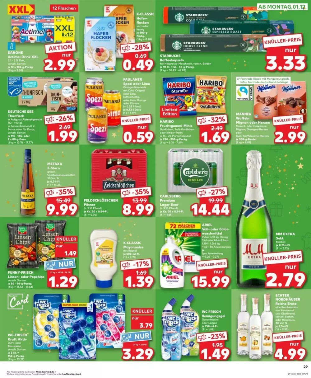 Kaufland Prospekt (ab 27.11.2025) zum Blättern - Seite 29
