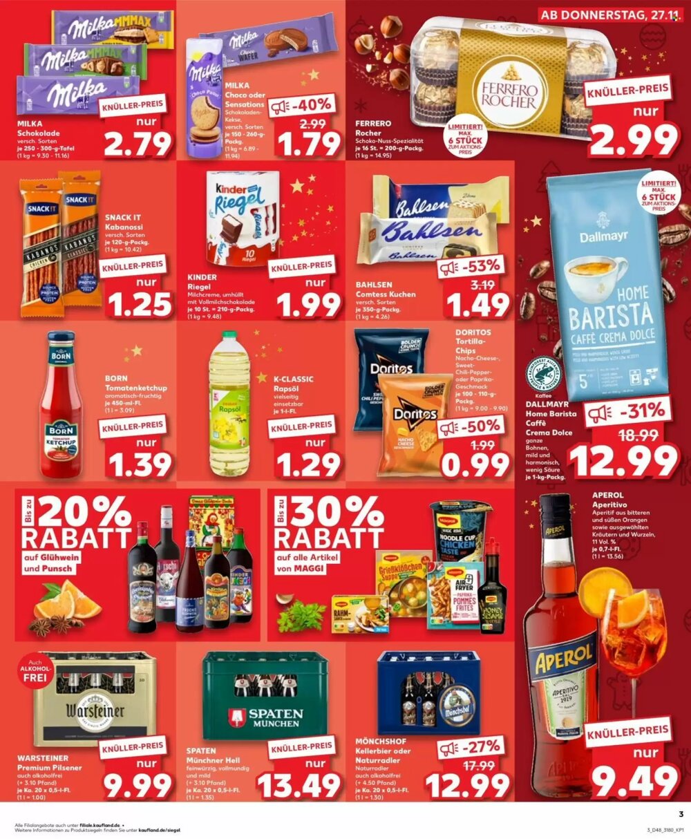 Kaufland Prospekt (ab 27.11.2025) zum Blättern - Seite 3