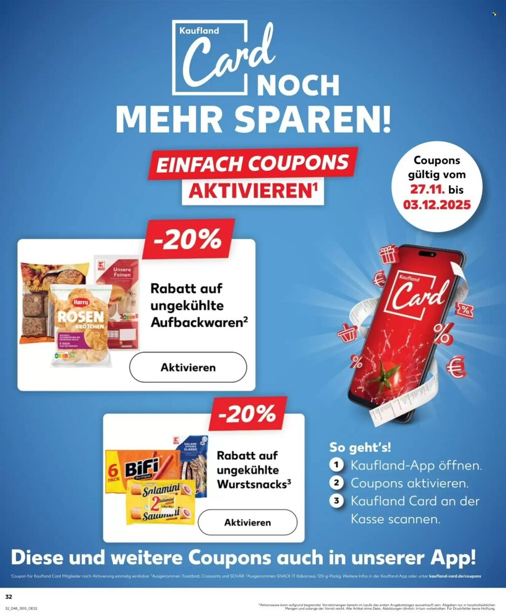 Kaufland Prospekt (ab 27.11.2025) zum Blättern - Seite 32