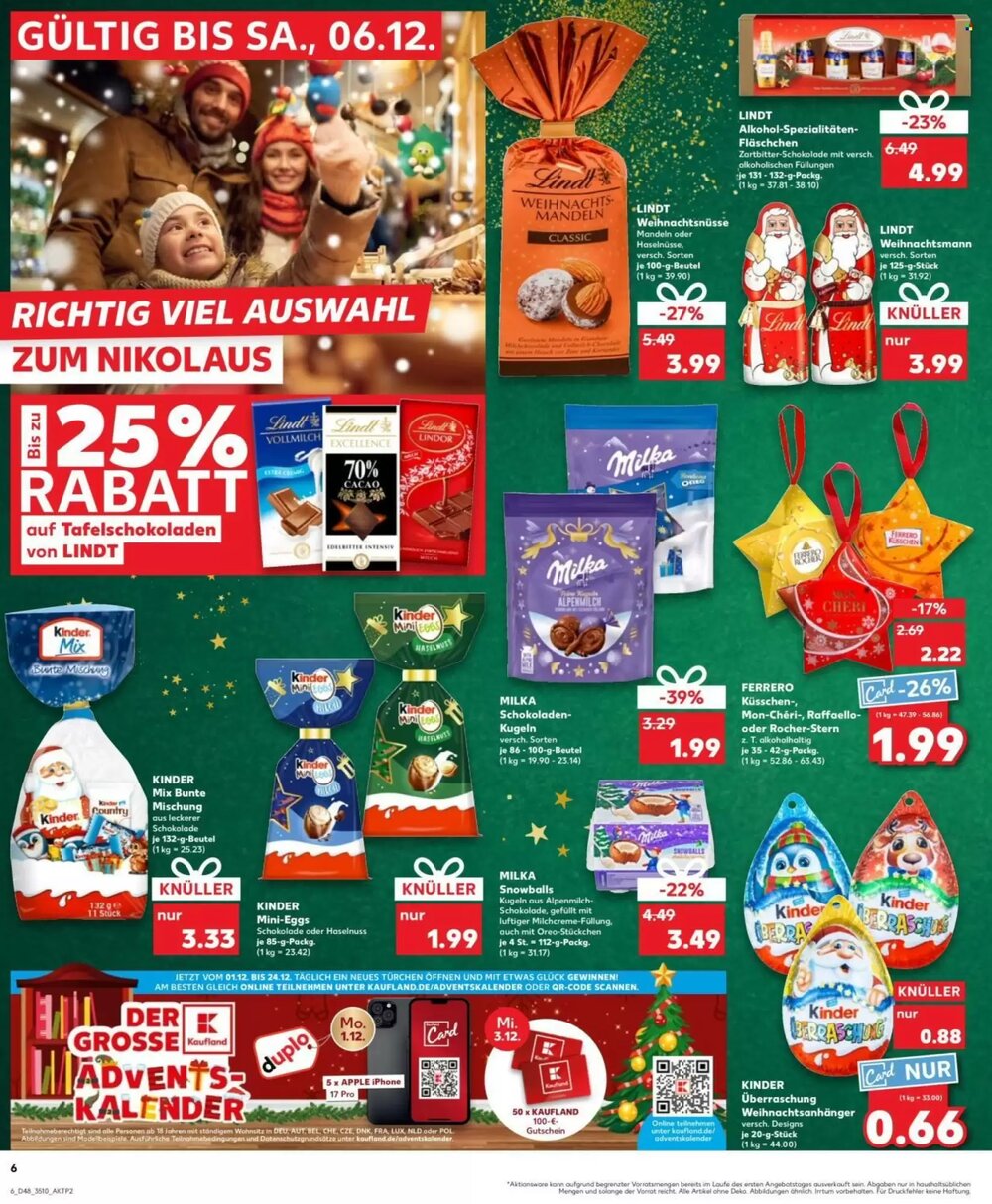 Kaufland Prospekt (ab 27.11.2025) zum Blättern - Seite 6