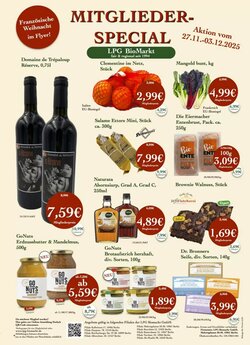 LPG Biomarkt Prospekt (ab 27.11.2025) zum Blättern