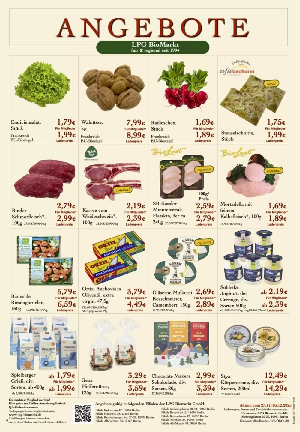 LPG Biomarkt Prospekt (ab 27.11.2025) zum Blättern - Seite 2
