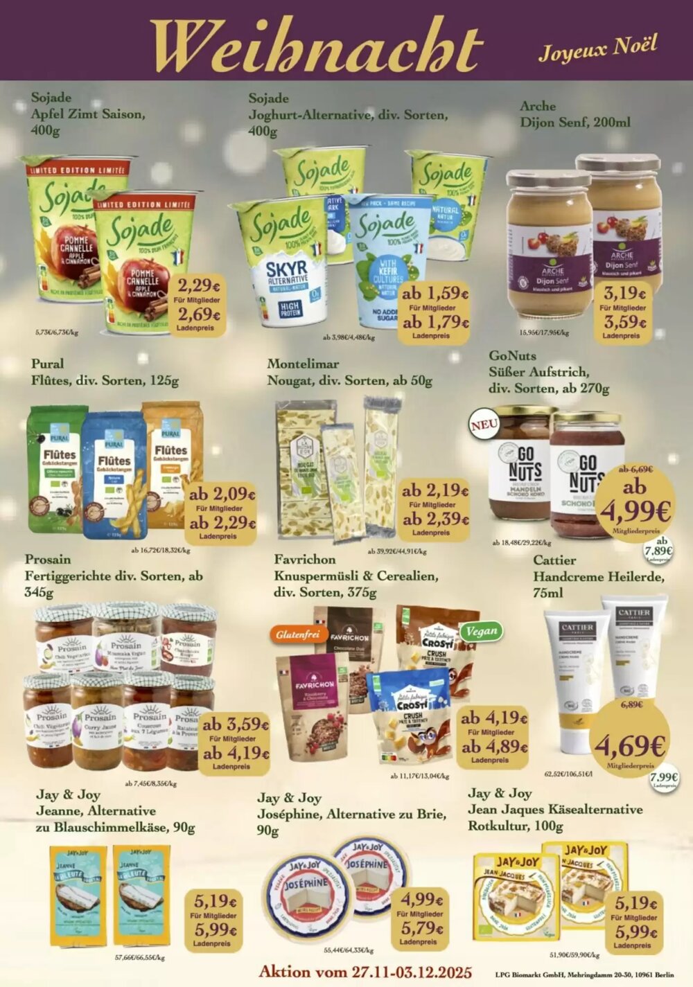 LPG Biomarkt Prospekt (ab 27.11.2025) zum Blättern - Seite 4