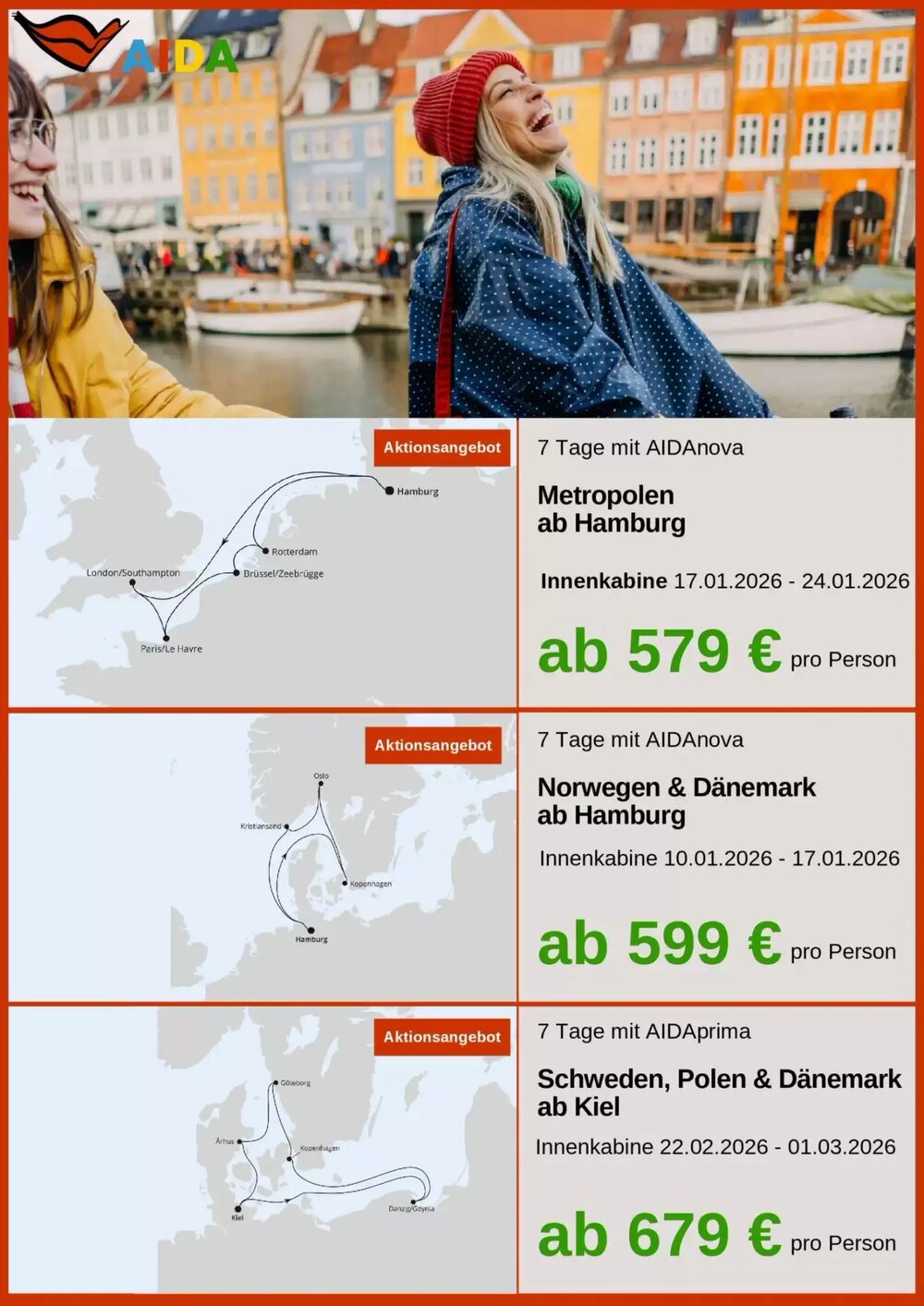 Aida Cruises Prospekt (ab 27.11.2025) zum Blättern - Seite 3