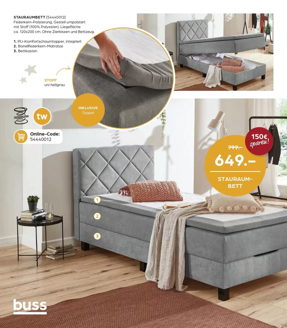 Möbel Buss Prospekt (ab 27.11.2025) zum Blättern - Seite 24