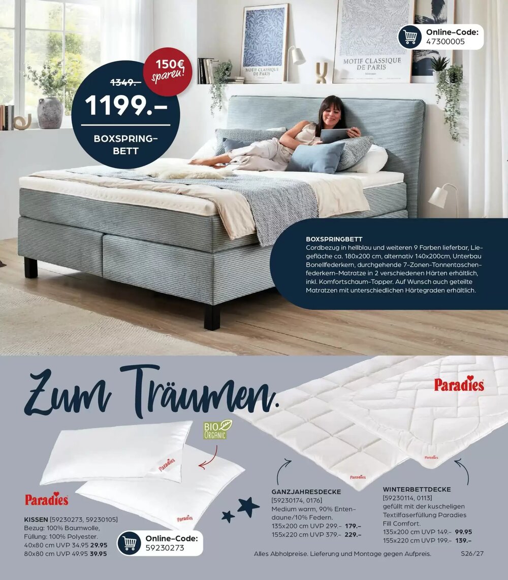 Möbel Buss Prospekt (ab 27.11.2025) zum Blättern - Seite 27