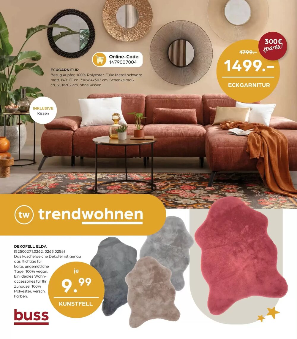 Möbel Buss Prospekt (ab 27.11.2025) zum Blättern - Seite 6