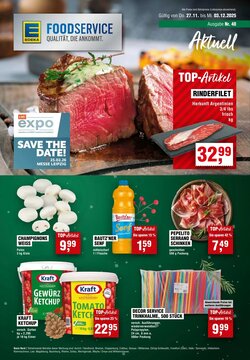 EDEKA Foodservice Prospekt (ab 27.11.2025) zum Blättern