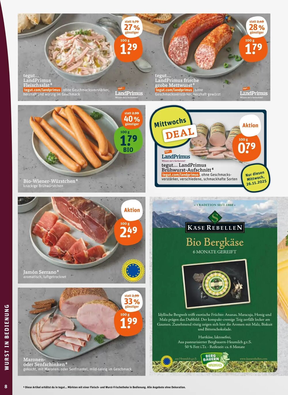 tegut Prospekt (ab 28.11.2025) zum Blättern - Seite 10