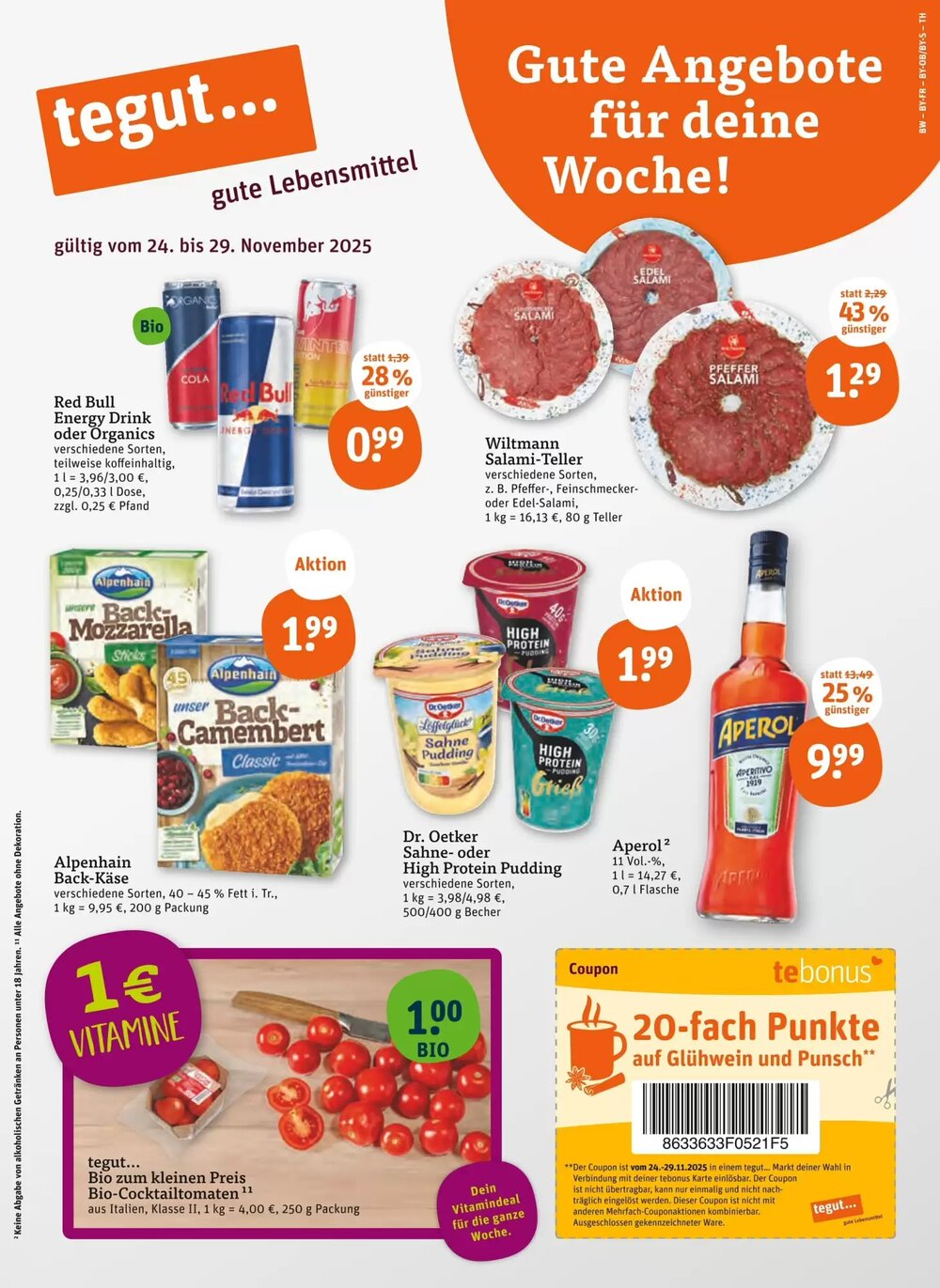 tegut Prospekt (ab 28.11.2025) zum Blättern - Seite 3