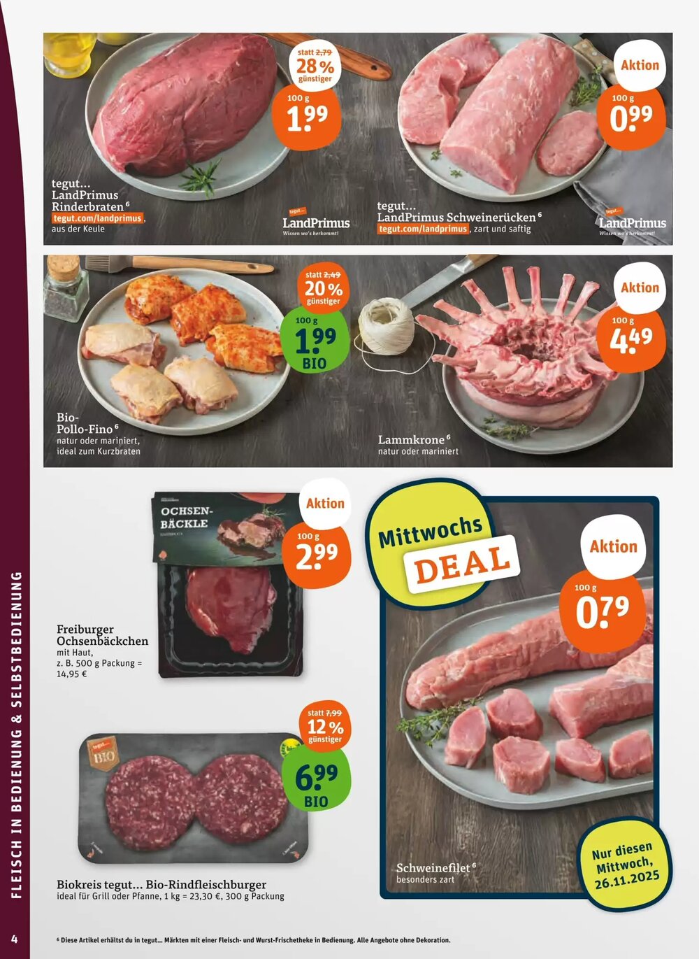 tegut Prospekt (ab 28.11.2025) zum Blättern - Seite 6