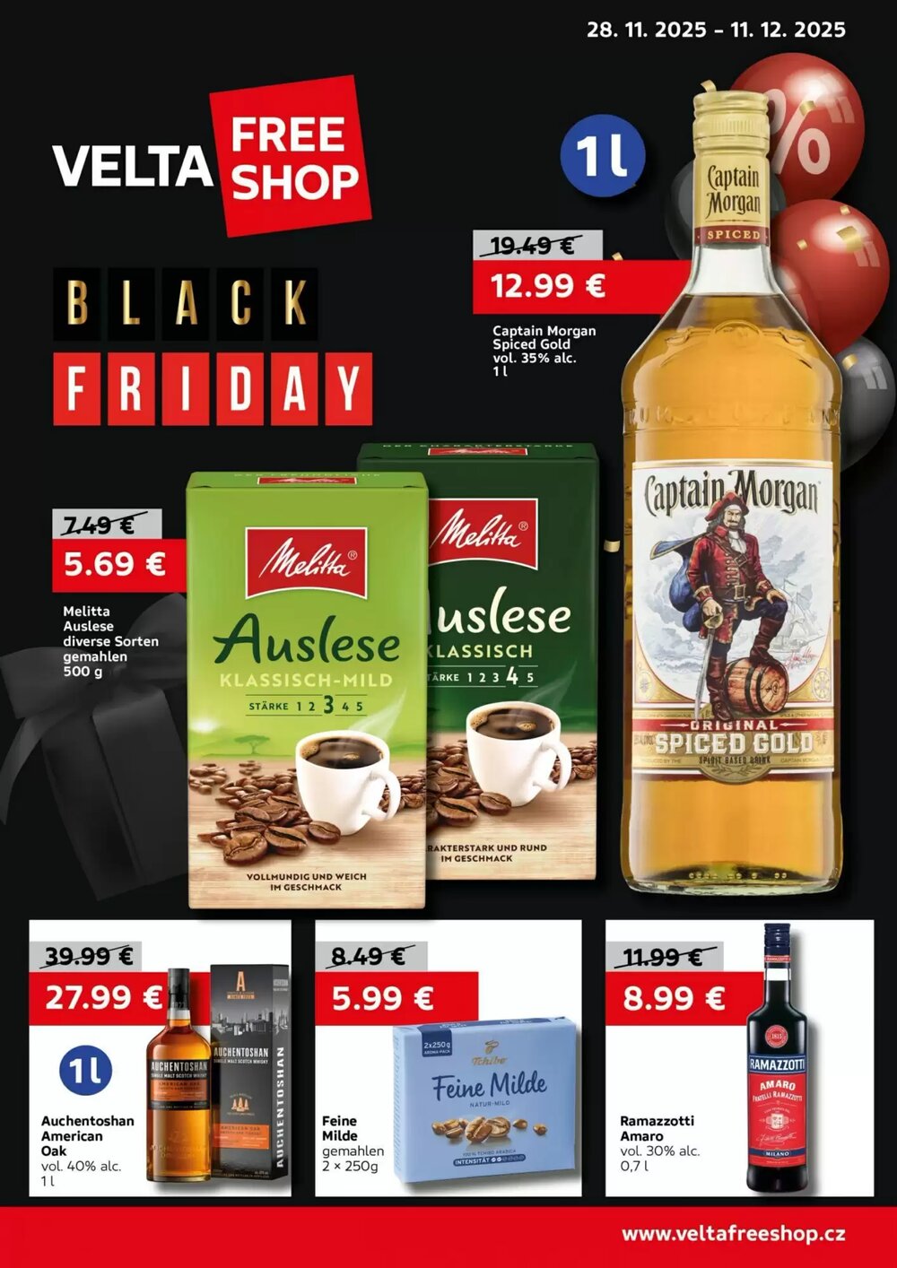 VELTA Free Shop Prospekt (ab 28.11.2025) zum Blättern - Seite 1